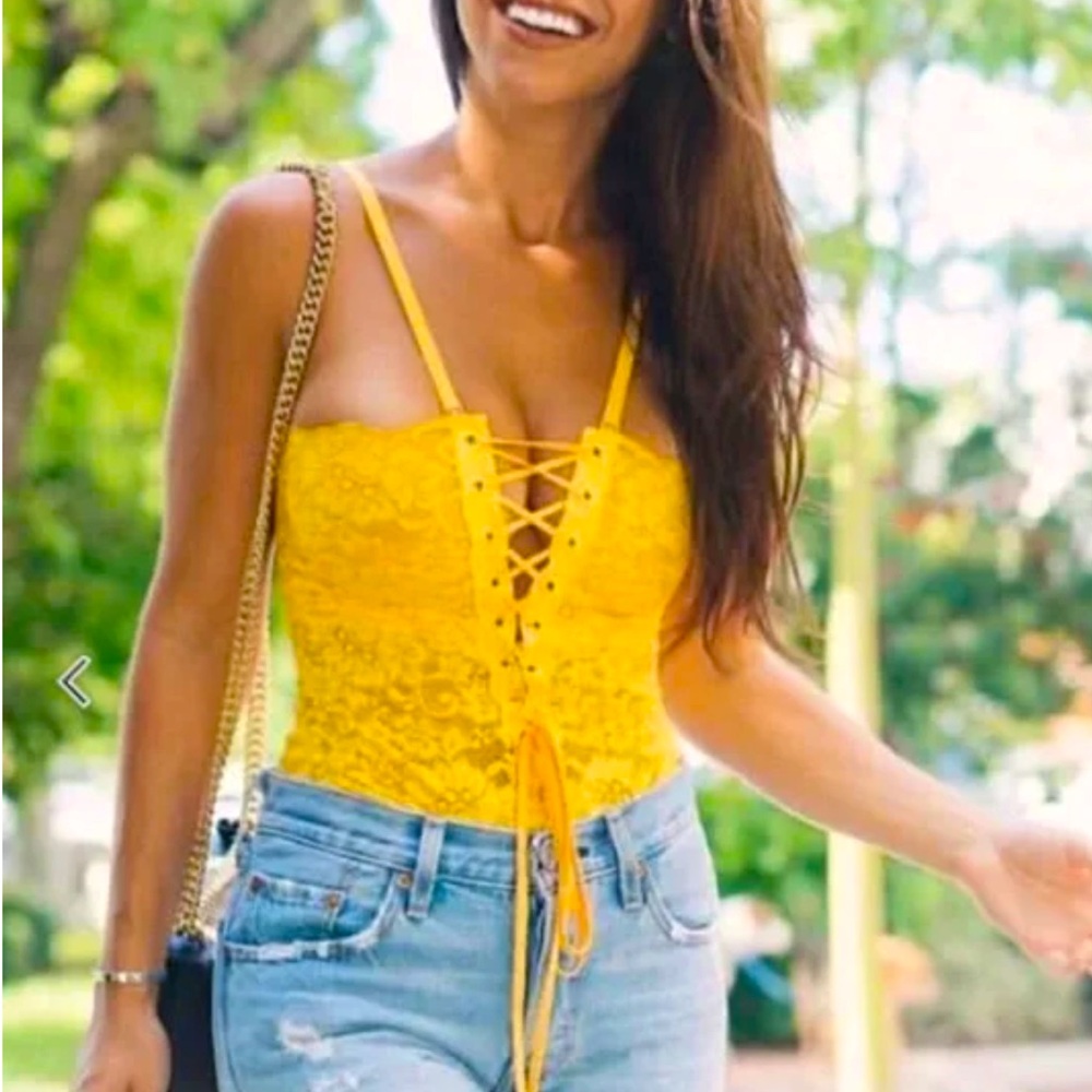 WE ARE HAH Spinster Lace Bodysuit